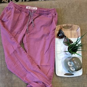 Faded Maroon Joggers